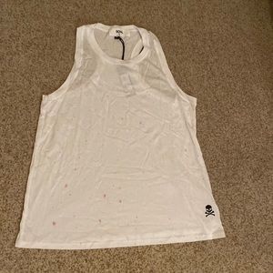 Soul by Soulcycle Women’s Splatter Print Racerback Tank